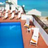 Viaje en grupo a Mallorca, piscina en primera línea de mar