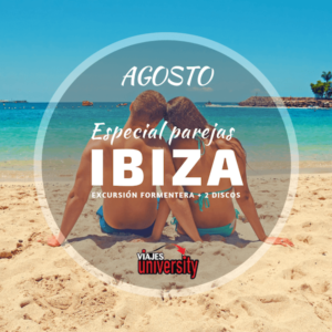 Oferta viaje Ibiza parejas en Agosto